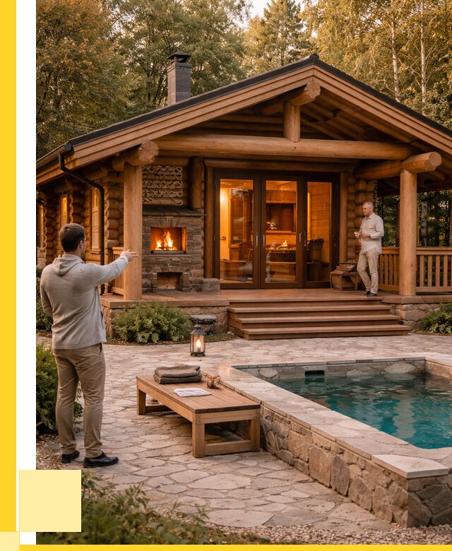 Проекты бань и хамам в Горячем Ключе от 25833 р. | ЭриданГрч