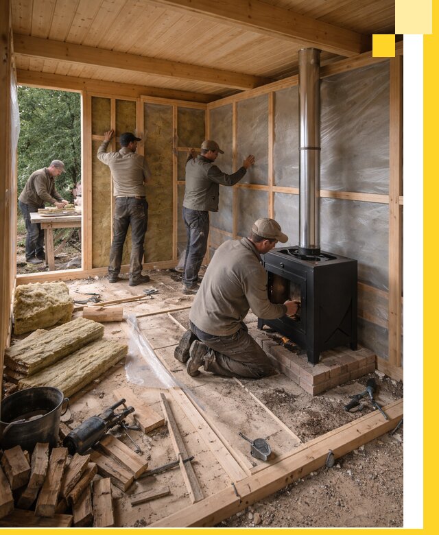 Профессиональный монтаж бань под ключ в Горячем Ключе для дома