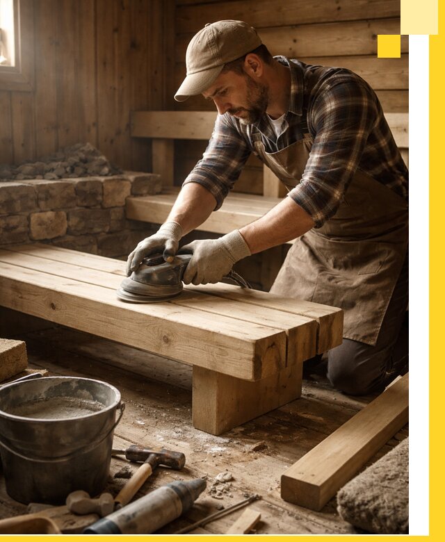 Ремонт бань под ключ в Горячем Ключе с гарантией качества и сроков