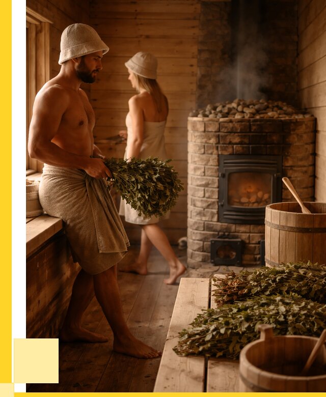 Русские бани в Горячем Ключе: проекты и дизайн от 361655 р. | ЭриданГрч