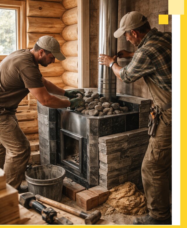 Строительство и отделка русских бань под ключ в Горячем Ключе