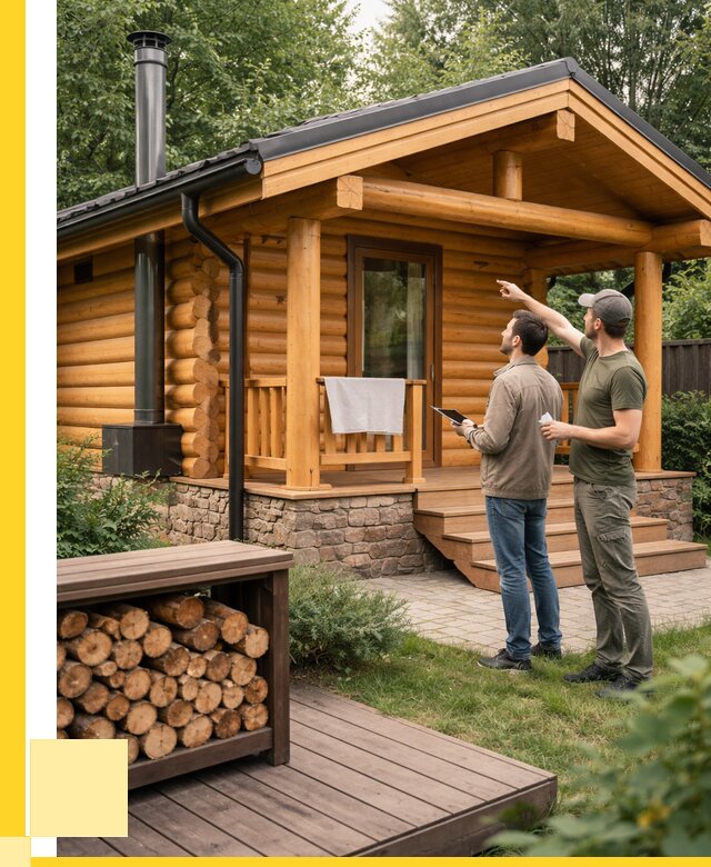 Бани для дачи под ключ в Горячем Ключе от 258325 р. | ЭриданГрч