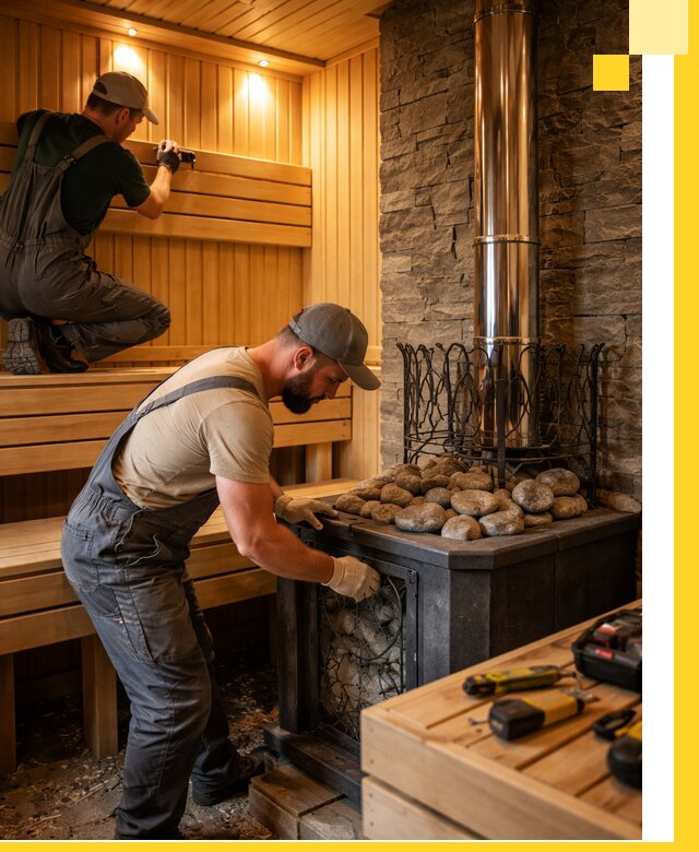 Комплексный дизайн бань, саун и зон отдыха в Горячем Ключе