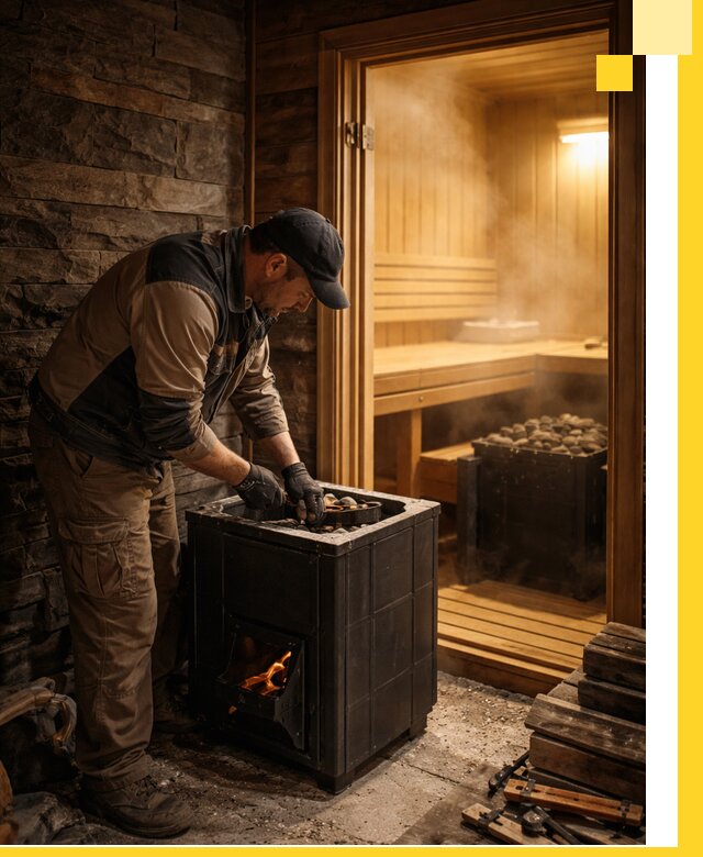 Строительство бани с сауной под ключ в Горячем Ключе от проекта до сдачи