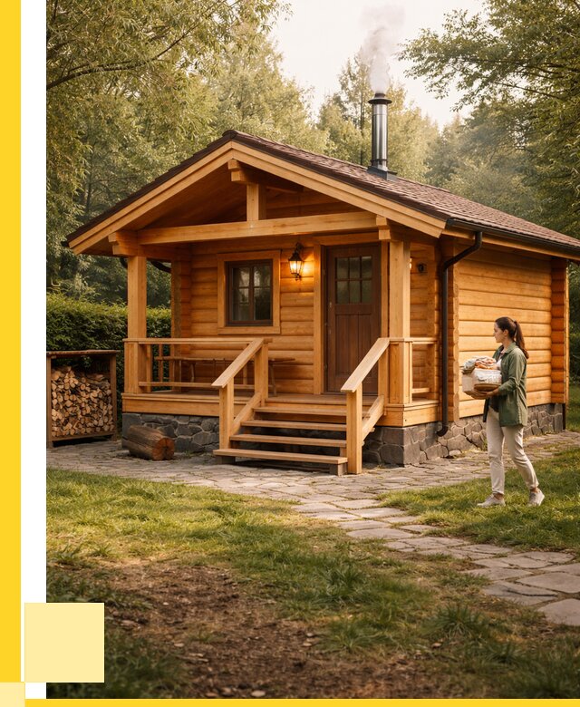 Купить баню под ключ в Горячем Ключе от 671645 р. | ЭриданГрч