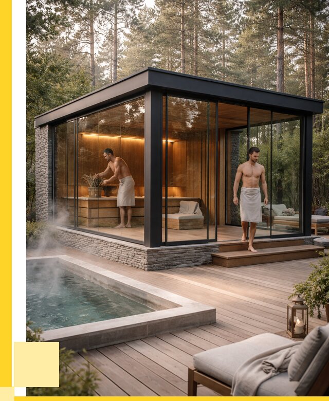 Стеклянные бани и двери в Горячем Ключе от 464985 р. | ЭриданГрч