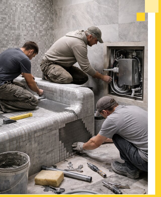 Проекты хамамов под ключ в Горячем Ключе и дизайн и строительство