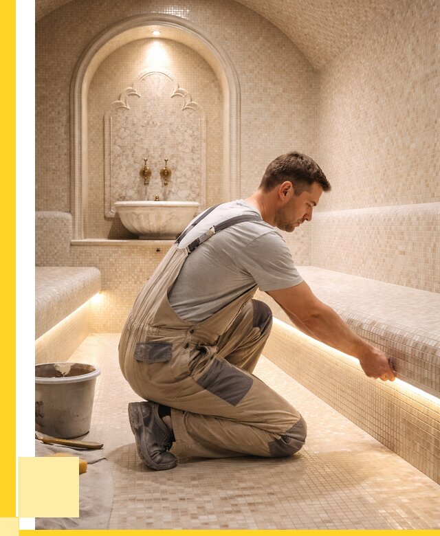 Отделка хамамов под ключ в Горячем Ключе от 5683 р. | ЭриданГрч