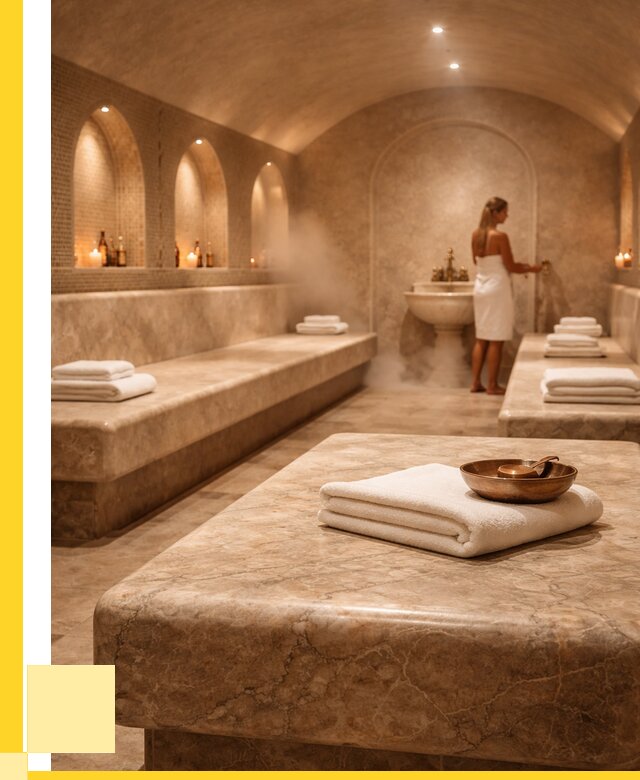 Лежаки для хамама в Горячем Ключе под ключ от 36166 р. | ЭриданГрч