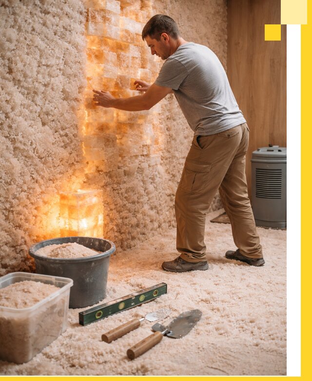 Проектирование и монтаж соляных комнат в Горячем Ключе под ключ